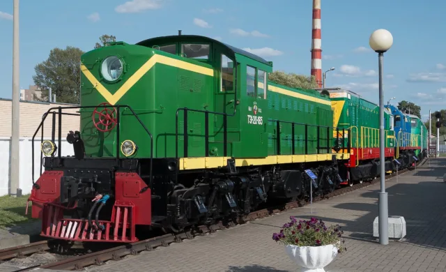 ТЭ1-165. Беларусь, Брестская область, Брестский музей железнодорожной техники. Автор: sergey1998. Дата: 21 августа 2018 г.