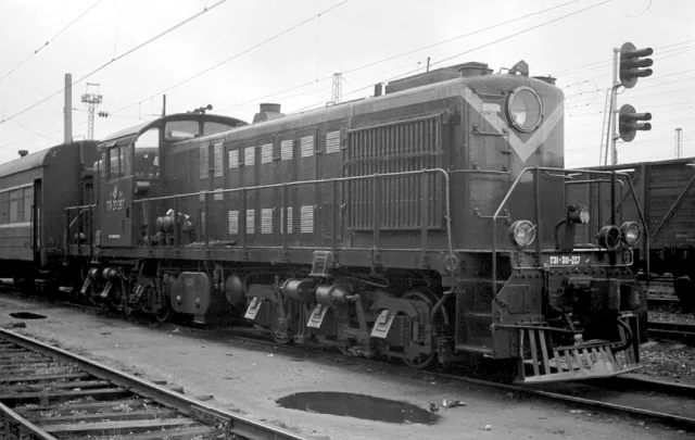 ТЭ1-287. СССР, РСФСР, Московская область, станция Ожерелье. Прислал valerijshitov. Дата: 26 сентября 1982 г.