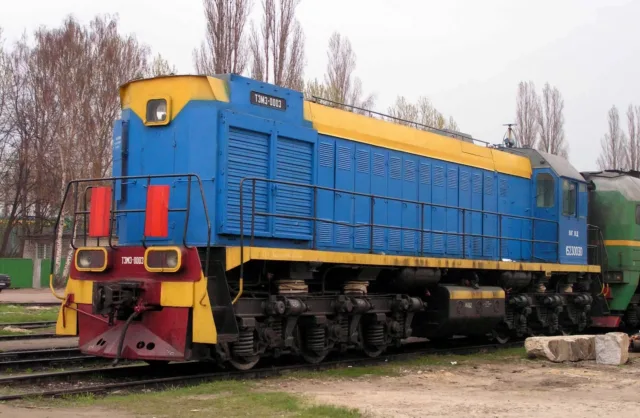 ТЭМ3-003. Россия, Калининградская область, депо Калининград. Автор: SHOMAS4416. Дата: 29 апреля 2006 г.