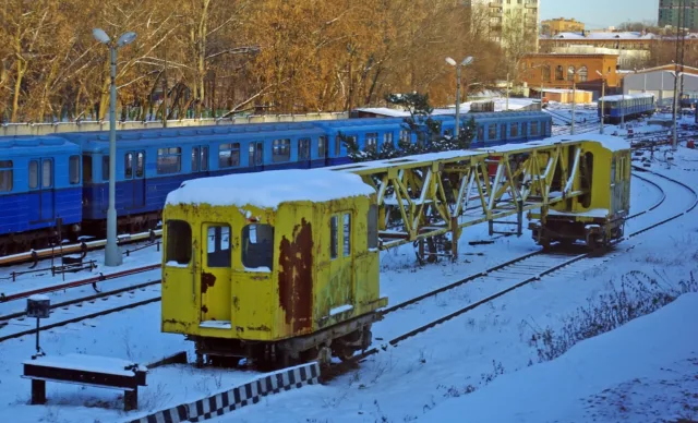 Д-2026 (УКМ-1). Россия, Москва, ТЧ-3 Измайлово. Автор: Сергей Орлов. Дата: 14 декабря 2009 г.