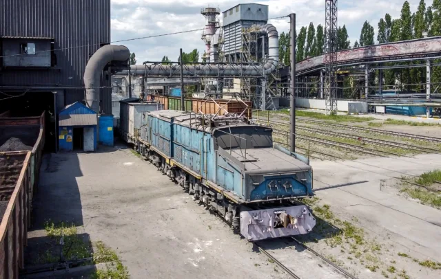 EL1-535. Россия, Липецкая область, Новолипецкий металлургический комбинат, станция Новолипецк. Автор: Лагутин И.Б.. Дата: 29 мая 2021 г.