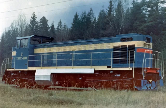 ТЭМ12-0001. СССР, РСФСР, Калужская область, Людиновский тепловозостроительный завод. Прислал SHOMAS4416. Дата: 30 ноября 1977 г.