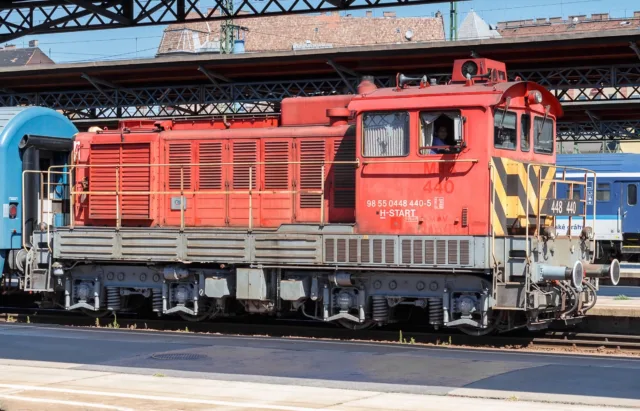 448 440. Венгрия, Будапешт, станция Будапешт-Келети. Автор: Albert. Дата: 11 июля 2015 г.