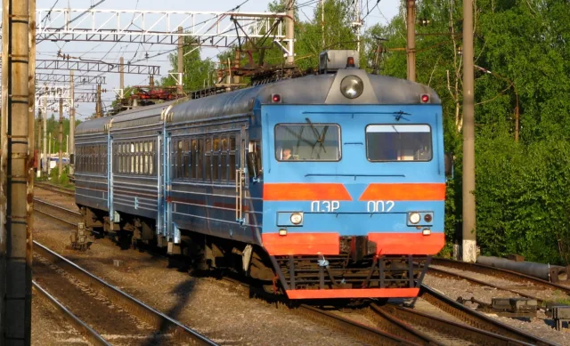ДЭР-002. Россия, Санкт-Петербург, станция Левашово. Автор: Кротков. Дата: 24 мая 2008 г.