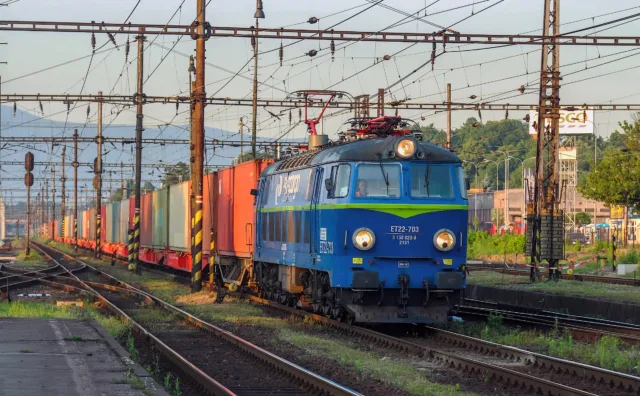 ET22-703. Чехия, Моравскосилезский край, станция Чески-Тешин. Автор: Denis Solovev. Дата: 18 июня 2014 г.