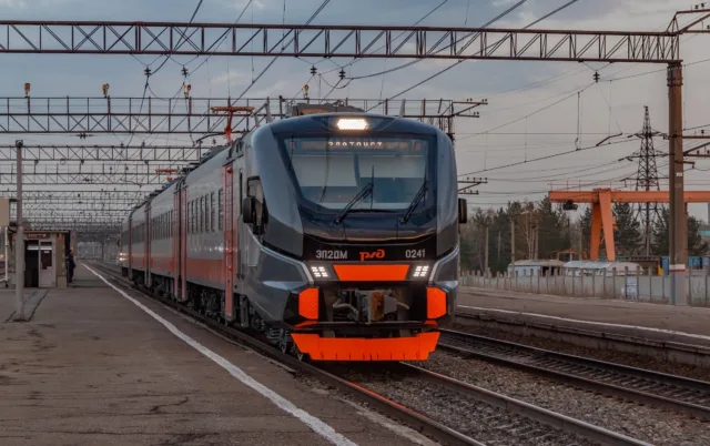 ЭП2ДМ-0241. Россия, Челябинская область, станция Миасс-I. Автор: EcoRails. Дата: 21 апреля 2024 г.