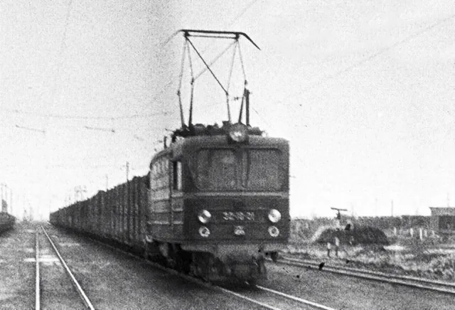 ЭД-18-01. СССР, Московская ж/д, Шатурское транспортное управление. Автор: Попович. Дата: 1961 г.