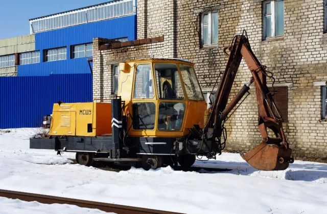 МСШУ4-289. Россия, Орловская область, подъездной путь от станции Мценск. Автор: Пешеход. Дата: 26 февраля 2016 г.