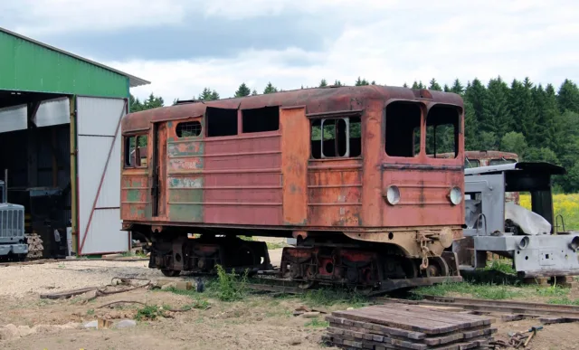 СЭП4-01. Россия, Ленинградская область, клуб "УЖД Северо-Запада". Автор: Машинист пивного крана. Дата: 10 июня 2018 г.