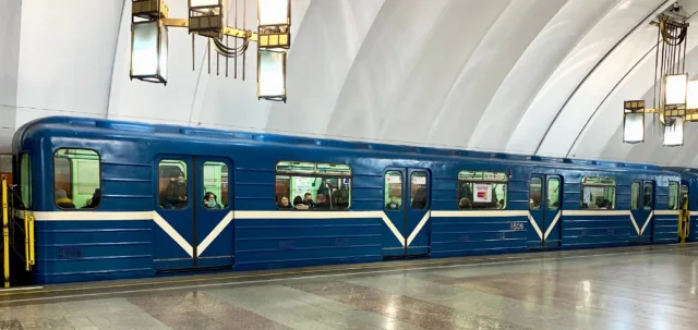 81-541.8 11506. Россия, Санкт-Петербург, станция Лиговский проспект. Автор: imgetawaycar. Дата: 20 февраля 2022 г.