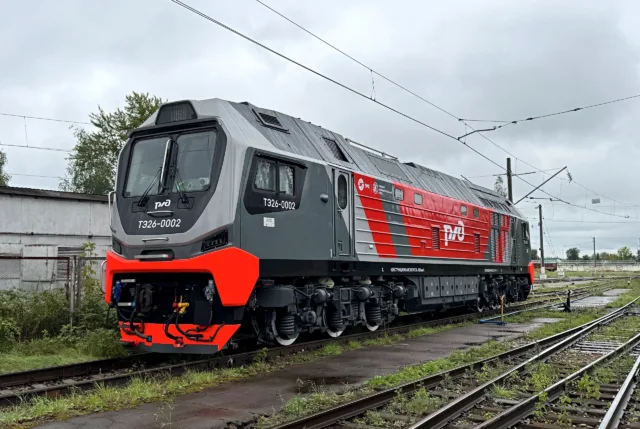 ТЭ26-0002. Россия, Московская область, ВНИИЖТ. Автор: ПОМОЩНИК МАШИНИСТА. Дата: 23 августа 2025 г.