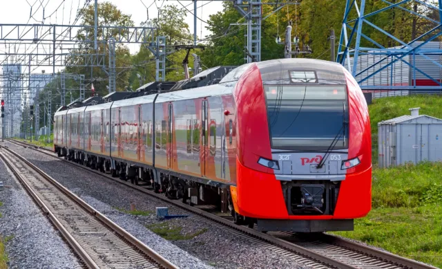Desiro RUS ЭС2Г-053. Россия, Москва, станция Серебряный Бор. Автор: phoenix23r. Дата: 22 августа 2020 г.