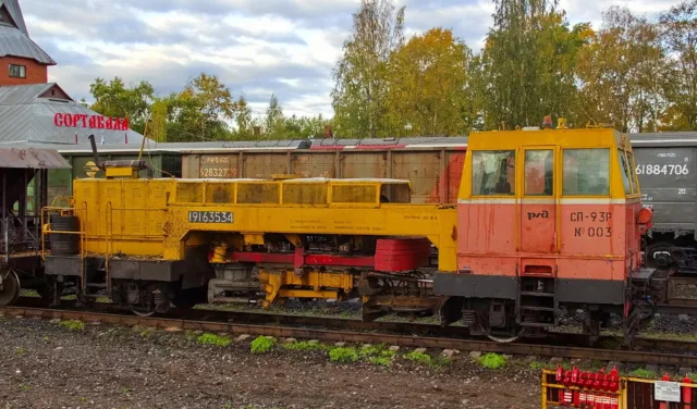 SP93R-003. Россия, Карелия, станция Сортавала. Автор: Воздух Свободы. Дата: 29 сентября 2024 г.