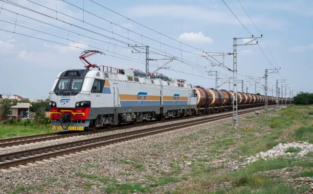 AZ8A-0035. Азербайджан, Гянджа, перегон Зазалы – Гянджа. Автор: Hagues98. Дата: 29 июня 2023 г.