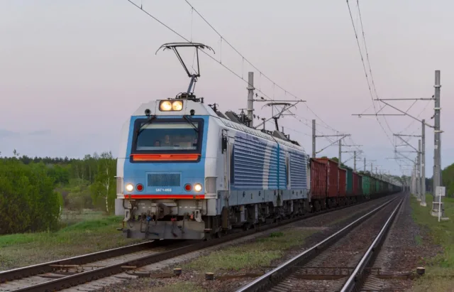 БКГ1-003. Беларусь, Гомельская область, перегон Хальч – Жлобин. Автор: Евгений Пашковский. Дата: 16 мая 2020 г.