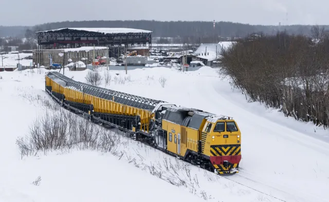 ПСС2П-002. Россия, Ивановская область, станция Иваново-Сортировочное. Автор: AlexxDrozD. Дата: 15 февраля 2026 г.
