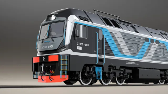 3ТЭ30-0001 рендер. Автор: ТМХ
